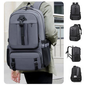 กระเป๋าเป้สะพายหลังสำหรับนักธุรกิจขนาดใหญ่ หลายช่อง กันน้ำ พร้อมช่องใส่รองเท้าแยกต่างหาก ช่องแยกของแห้งและเปียก ช่องใส่แล็ปท็อป และพอร์ต USB - Product Image 1