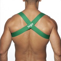 Harnais de retenue pour homme Ceinture de bondage Respirant Party Wear Montrez votre muscle Bandoulière élastique