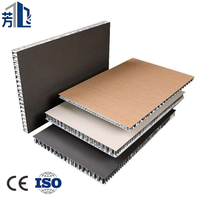 Vente directe d'usine, plafond en aluminium nid d'abeille personnalisé, ignifuge, imperméable, anti-rayures, isolation thermique, pour hôtel