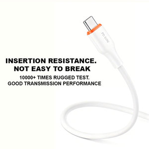 Câble de charge rapide USB C vers USB C VIDVIE 1m 60W pour <span class=keywords><strong>Samsung</strong></span> pour les smartphones Huawei Compatible avec les appareils iOS - Product Image 2