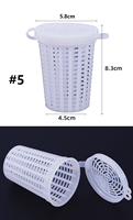Cage à crevettes lumineuse pour attraper des carpes, des truites, des bars et des truites en plastique.