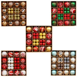 ชุดลูกบอลคริสต์มาสและเครื่องประดับตกแต่งต้นคริสต์มาสแบบเพ้นท์ลายสร้างสรรค์สั่งทำขายส่ง สำหรับงานปาร์ตี้ที่บ้านและตกแต่งต้นคริสต์มาส ของขวัญเทศกาลสำหรับคนที่คุณรัก - Product Image 5