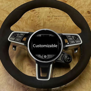 Actualización Premium para montaje de volante Alcantara para <span class=keywords><strong>Porsche</strong></span> Panamera Cayman TT 911 718 992 991 estilo deportivo <span class=keywords><strong>comprar</strong></span> en línea ahora - Product Image 4