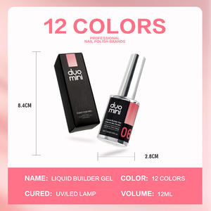 เจลต่อเล็บ Tpo Hema Free Liquid Builder <span class=keywords><strong>Gel</strong></span> ขนาด 12 มล. สำหรับยูวี/แอลอีดี แห้งเร็ว ติดทนนาน ไม่แตกหัก อุปกรณ์ทำเล็บ - Product Image 5