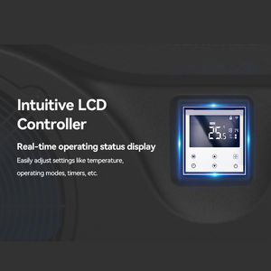 Newntide เครื่องควบคุมแอป LCD R32ประสิทธิภาพสูง, เครื่องแปลงแอปปลาโลมาอินเวอร์เตอร์แอร์สระว่ายน้ำปั๊มความร้อนสำหรับใช้ในบ้าน - Product Image 6
