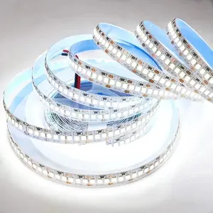 Sabit akım Led şerit ışık SMD2835 5M/rulo 10M/rulo 12 W/M 120 LEDS/M Led şerit akıllı aydınlatma