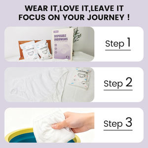 Kadınlar İçin Tek Kullanımlık İç Çamaşırı ve <span class=keywords><strong>Spa</strong></span> İçin Dokunmamış Kumaş veya %100 Pamuk Seyahat Otel Hastane Kullanımı OEM Özel Logolu Külotlar - Product Image 6