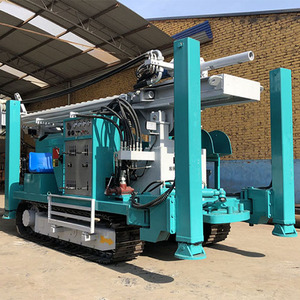 Hydraulische 350m putboringsmachine op vrachtwagen gemonteerd, diesel aangedreven waterputboorinstallatie te koop - Product Image 1
