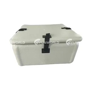 Caixa de refrigeração rotomoldada para peixes, caixa refrigeradora com isolamento de longa duração 175l personalizada
