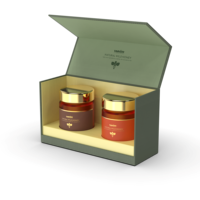 Bouteille de parfum de luxe personnalisée Emballage de boîte-cadeau de luxe Boîte d'emballage à fermeture magnétique Boîte d'emballage de bouteille de parfum