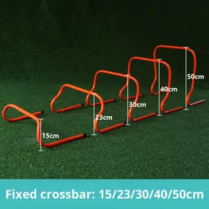 Barre d'agilité et de vitesse réglable en PVC pour enfants, équipement d'entraînement pour le football et le basketball - Product Image 3