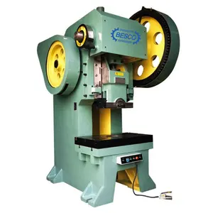 BESCO Manual Tech precio bajo manivela única prensa mecánica CE proporcionado punzonadora máquina de estampado de Metal 2 años 35