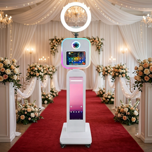 Photomaton portable pour mariage et fête, impression instantanée, compatible avec iPad 10,2-13 pouces, <span class=keywords><strong>logiciel</strong></span> <span class=keywords><strong>gratuit</strong></span>, écran 29 pouces, machine photo DSLR - Product Image 1