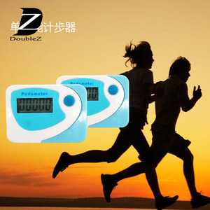 Podómetro promocional barato con clip para cinturón - Product Image 1