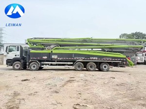 Kullanılmış Ağır Hizmet Tipi Beton Makinesi ZOOM LION 66m Kamyona Monte Beton Pompası ZLJ5540THBKF 66X-6RZ Pompa Kamyonu Üst Şasi ile - Product Image 5