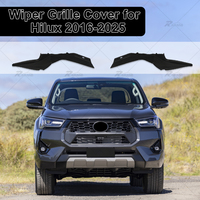 Essuie-glace avant ABS pour Hilux 2016-2025, garniture d'angle de capot, grille de protection d'essuie-glace, pièces extérieures