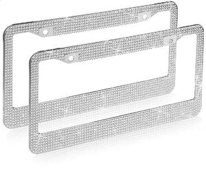 Cadre de plaque d'immatriculation diamanté aux spécifications américaines pour voiture - Product Image 2