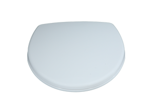 Siège de toilette blanc brillant avec boulons de fixation réglables et matériaux robustes pour une utilisation quotidienne durable - Product Image 4