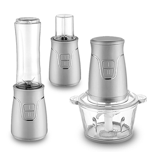 Mini presse-agrumes électrique complémentaire, 4 en 1, mixeur, robot ménager, hachoir à poudre, ail, cuisson rapide - Product Image 4