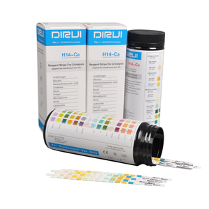 Nhà và bệnh viện sử dụng chất lượng cao 14 Thông số nước tiểu kiểm tra Strips kinh tế nước tiểu hệ thống phân tích - Product Image 6
