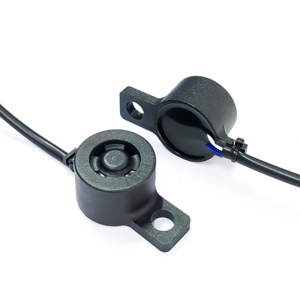 Buzzer piézo passif étanche FUET FSR-3322 12V 3700Hz avec boîtier PBT, 100dB, haute puissance sonore, avec câble pour motos - Product Image 1