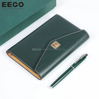 Coffret Cadeau de Luxe en Cuir Premium avec Bloc-Notes Exécutif et Stylo pour Réunions d'Affaires et Utilisation au Bureau