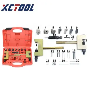 Kit d'outils de voiture XCTOOL pour moteur Diesel, chaîne de distribution, Rivets, rivet, Kit d'outils pour mercedes-benz, simple rangée et Double rangée, XC2250