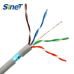 SINET B Series Good Quality Competitive Price Network Cable Shield FTP Cat5e 24AWG CCA 305M