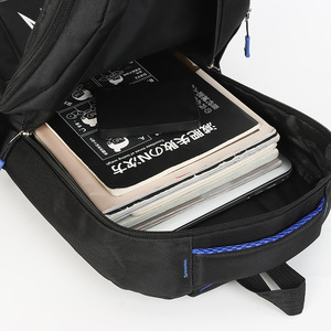 Laptop Backpack 16-Inch Large Capacity Men's Business Travel School Bag Solid Color With Laptop Compartment - Product Image 2