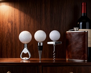 Hannuo biểu tượng tùy chỉnh kim loại mở chai chất lượng cao Golf theo chủ đề thăng hoa rượu vang và có thể mở cho thanh sử dụng cá nhân trống - Product Image 6