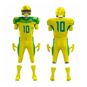 Uniforme de Fútbol Americano Personalizado, Transpirable, Impreso, 100% Poliéster, Unisex, para Adultos - Product Image 5
