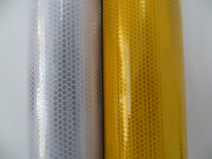 HY-Sign HY-101 Prism High Intensity Grade Reflective Film PET Self <strong>Adhesive</strong> Printable Custom Logo Reflective Sheet <strong>Vinyl</strong> Water - Product Image 3