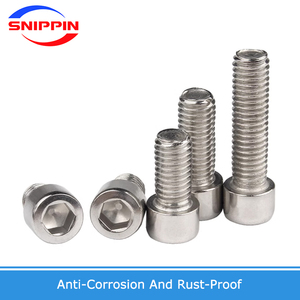 M1.4 M1.6 M2 M2.5 M3 M4 M5 M6 M8 M10 không chuẩn 304 A2 thép không gỉ lục giác HEX ổ cắm Nắp Allen đầu vít Bu lông đầu nhỏ - Product Image 5