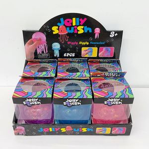 Jouet Squishy Méduse Géante 8*15cm à Montée Lente en TPR, Anti-Stress et Sensoriel, pour Récompenses en Classe - Entrepôt USA - Product Image 2