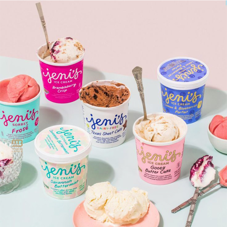 Tasse de crème glacée