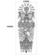 Hadiyah Beauty Factory <span class=keywords><strong>tatuajes</strong></span> temporales de brazo completo medio brazo hombro <span class=keywords><strong>tatuajes</strong></span> impermeables pegatinas de tatuaje grandes para <span class=keywords><strong>hombres</strong></span> arte corporal - Product Image 2