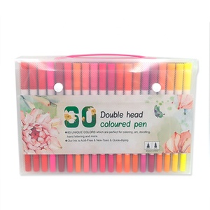 60pack vernice a base D'acqua pennarello moq basso acquerello lettering pennello penna di calligrafia per comic disegno - Product Image 3