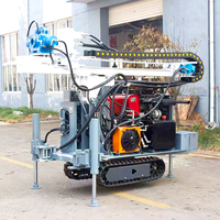 Machine de forage de puits d'eau sur chenilles, efficace et abordable, 90M, fabriquée en Chine