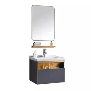 Armoire de rangement de miroir de salle de bain Offre Spéciale, conception de salle de bain de style moderne, Promotion du fabricant en gros