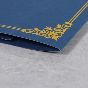 Nhà Máy bán hàng trực tiếp thấp moq A4 giấy trình bày thư mục với tùy chỉnh in ấn cho tốt nghiệp - Product Image 3