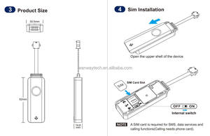 Rastreador GPS 4G CAT1 Para Auto GS900, Localizador <span class=keywords><strong>Vehicular</strong></span> Con APP, Corte De Motor, Alarma, Plataforma Online - Product Image 5