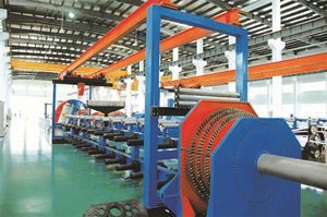 Newspace mới nhất trống Twister đặt lên máy CKP Cáp máy làm cho xoắn dây và cáp - Product Image 2