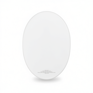 Asiento de inodoro para Kerasan Flo 52 Forma 7 Blanco con bisagras en forma de C - Product Image 3