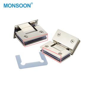 <span class=keywords><strong>Bisagra</strong></span> de puerta de <span class=keywords><strong>vidrio</strong></span> de <span class=keywords><strong>180</strong></span> <span class=keywords><strong>grados</strong></span> de acero inoxidable cromado <span class=keywords><strong>Bisagra</strong></span> de ducha de estilo moderno para baño para instalación de pared <span class=keywords><strong>a</strong></span> <span class=keywords><strong>vidrio</strong></span> - Product Image 3