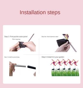 Lampe de sol à moulin à vent LED, extérieur, jardin, cour, IP44, étanche, durable, éclairage de jardin, parfait pour l'extérieur, lumière solaire - Product Image 2