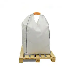 重型2提升环FIBC建筑商散装化学工业袋1吨货物大袋