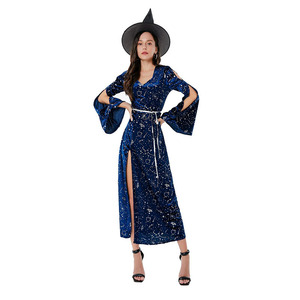 <span class=keywords><strong>Halloween</strong></span> <span class=keywords><strong>Maléfica</strong></span> Bruja Cosplay <span class=keywords><strong>Traje</strong></span> <span class=keywords><strong>de</strong></span> escenario Mujer oscura Bruja Diablo Disfraz - Product Image 4