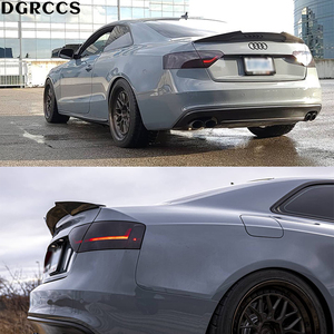 For A5 B8 B8.5 2Door Coupe 8T3 M4 Style Carbon Fiber Rear Spoiler Trunk Wing 2007-2017 Carbon Fiber - Product Image 2