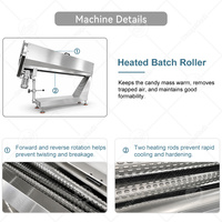 Chaîne de production de bonbons durs automatiques ORME avec machine de formage et de refroidissement, et ligne de fabrication de sucettes en rouleaux par lots