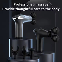 2026 Hochfrequenz Professionelle Faszienpistole mit 4 Massageköpfen, LCD-Touchscreen, 6-Gang-Wärmetherapie, Wiederaufladbar, für Fitness